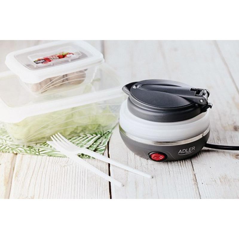 Adler AD 1279 tetera eléctrica 0,6 L 750 W Negro, Blanco