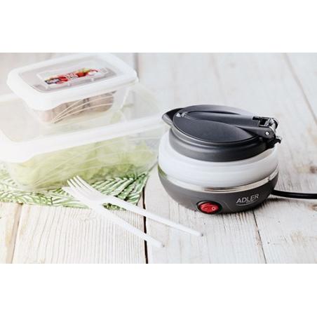 Adler AD 1279 tetera eléctrica 0,6 L 750 W Negro, Blanco