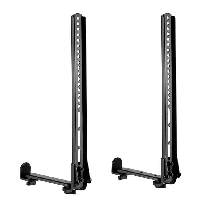 Maclean MC-914 Universal Soundbar Mount Suporte de alto-falante para montagem sob TV até 15 kg com economia de espaço VESA