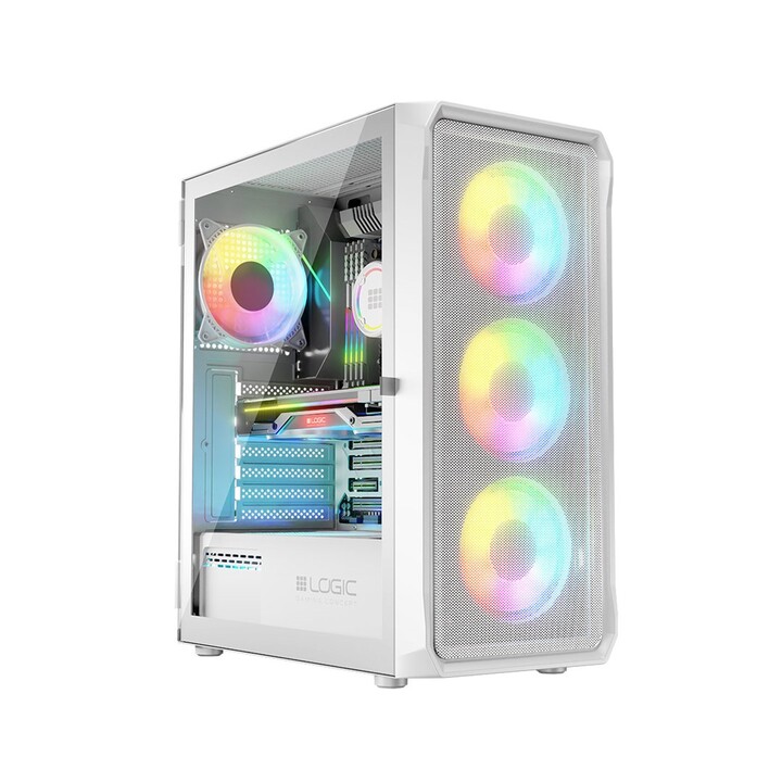 Logic PORTOS ARGB MINIDI USB 3.0 Caixa Branca