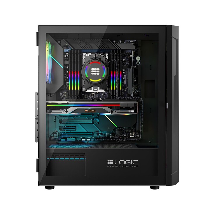 Logic ARAMIS ARGB MINIDI USB 3.0 Enclosure black