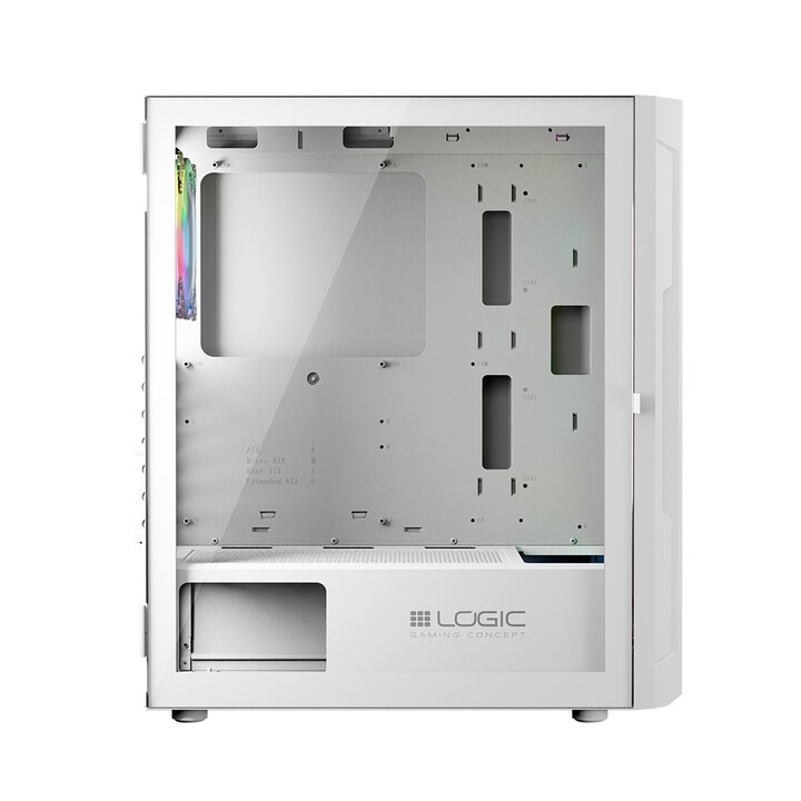 Custodia Logic ARAMIS ARGB MINIDI USB 3.0 bianca