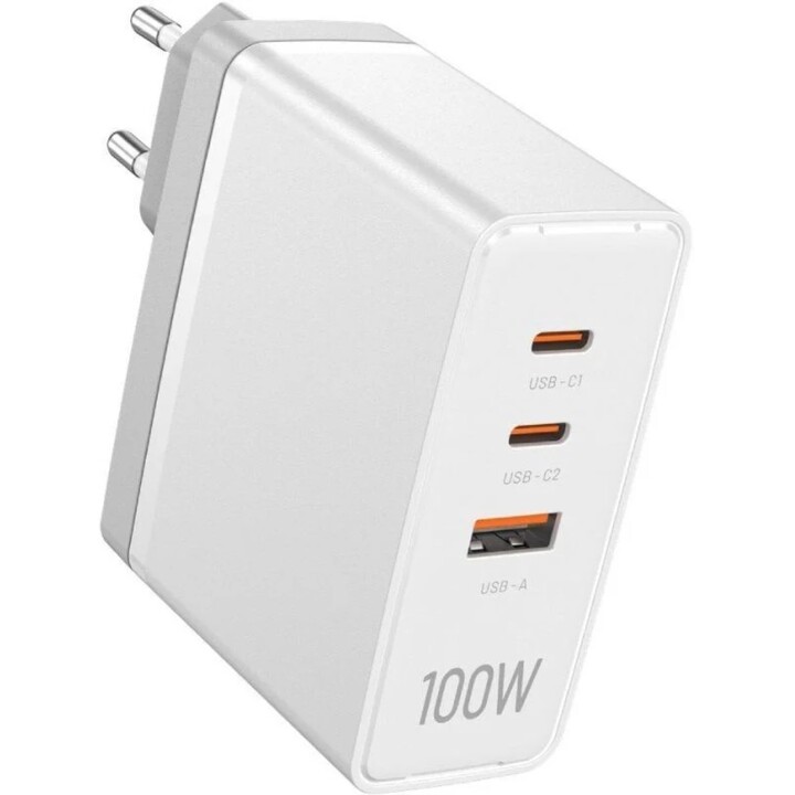 Caricatore da muro Vention FEGW0-EU/ 2xUSB Type-C/ 1xUSB/ 100W
