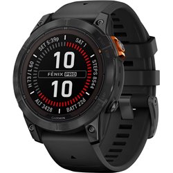 Garmin fēnix 7 Pro 3,3 cm (1.3") MIP 47 mm Numérique 260 x 260 pixels Écran tactile Gris Wifi GPS (satellite)