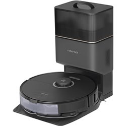 Roborock S8 Aspirateur robot Base auto-vidange Noir