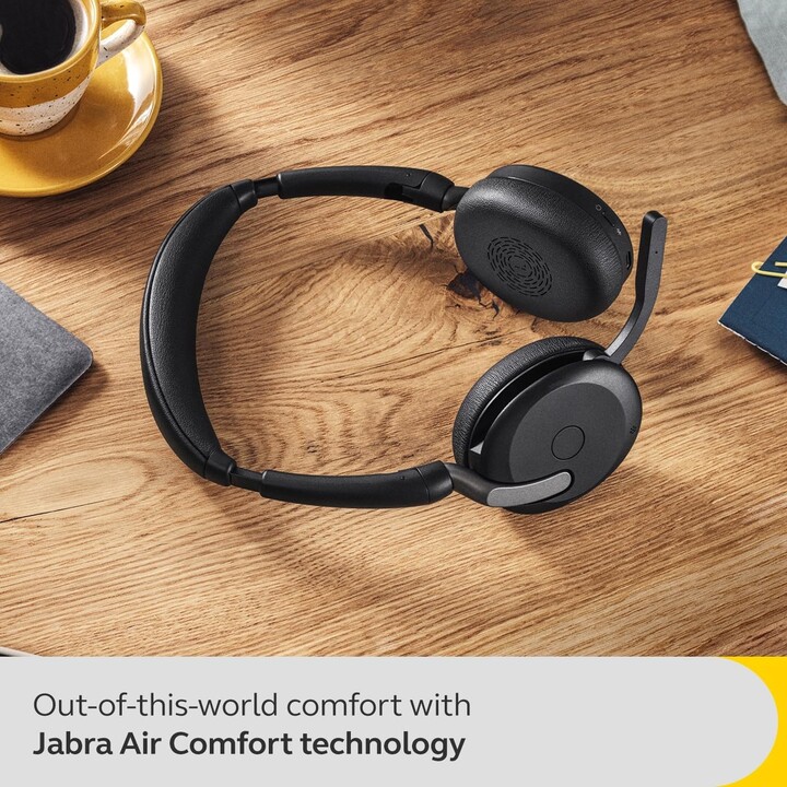 Jabra Evolve2 65 Flex MS Cuffie stereo on-ear (Bluetooth, wireless, USB-C)