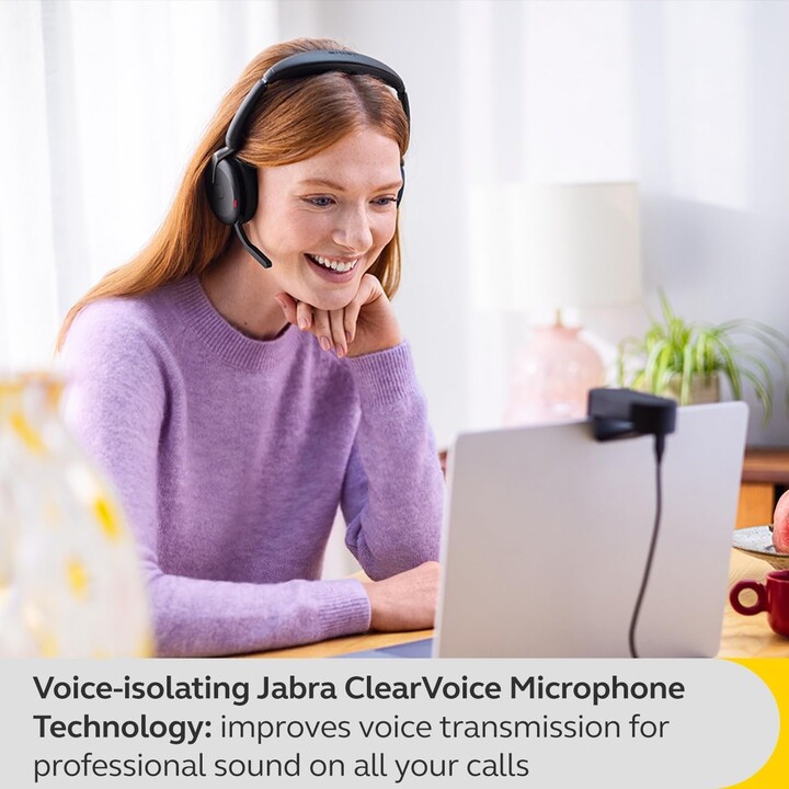 Jabra Evolve2 65 Flex MS Auriculares estéreo supraaurales (Bluetooth, inalámbrico, USB-C)