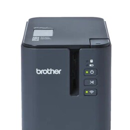 Brother PT-P900WC rotuladora eletrónica preta