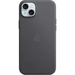 Custodia in tessuto sottile con Magsafe per iphone 15 plus nero