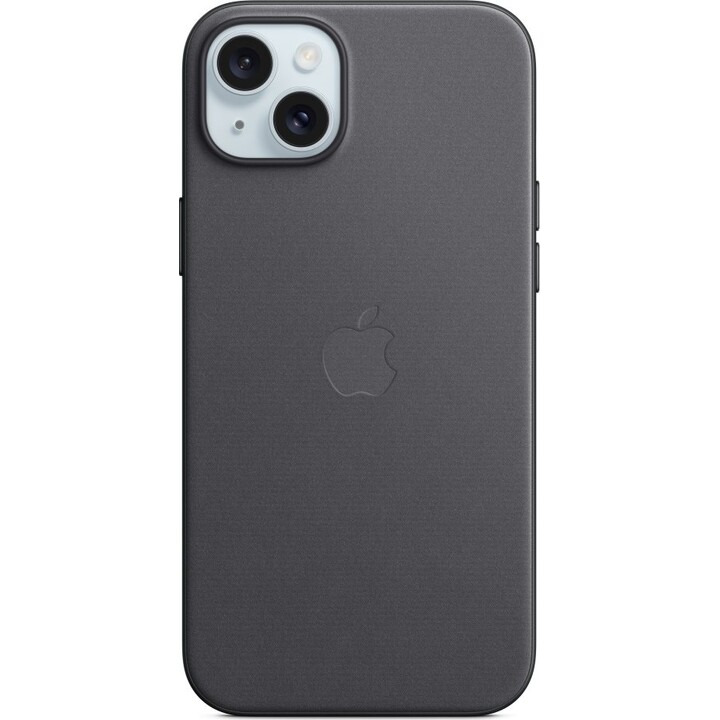 Coque Finewoven avec Magsafe pour iphone 15 plus noir