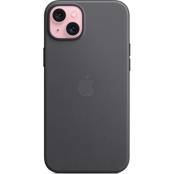 Capa Finewoven com Magsafe para iphone 15 plus preto