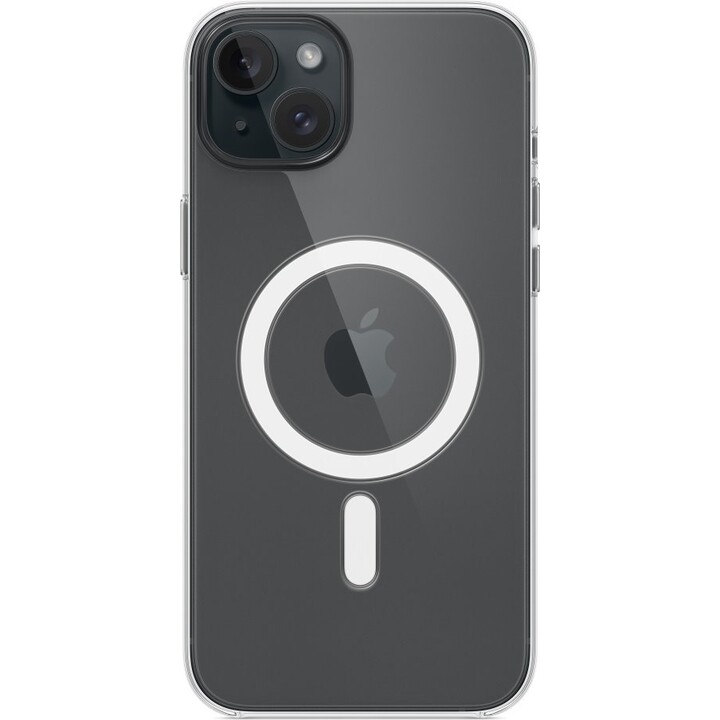Transparente Hülle mit MagSafefüriPhone 15 Plus