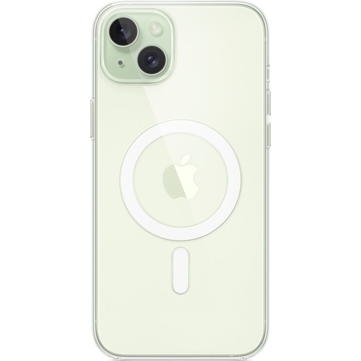 Custodia trasparente con MagSafe per iPhone 15 Plus