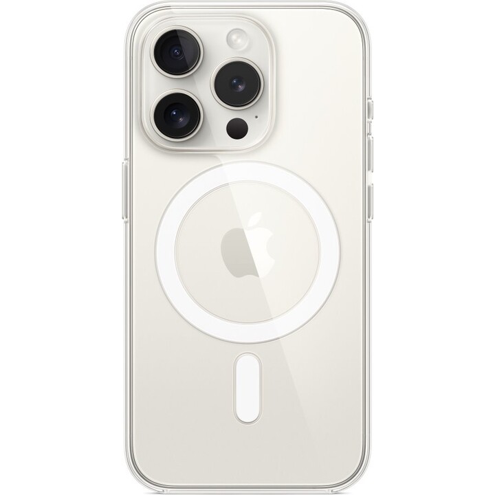 Custodia trasparente con Magsafe per iPhone 15 Pro