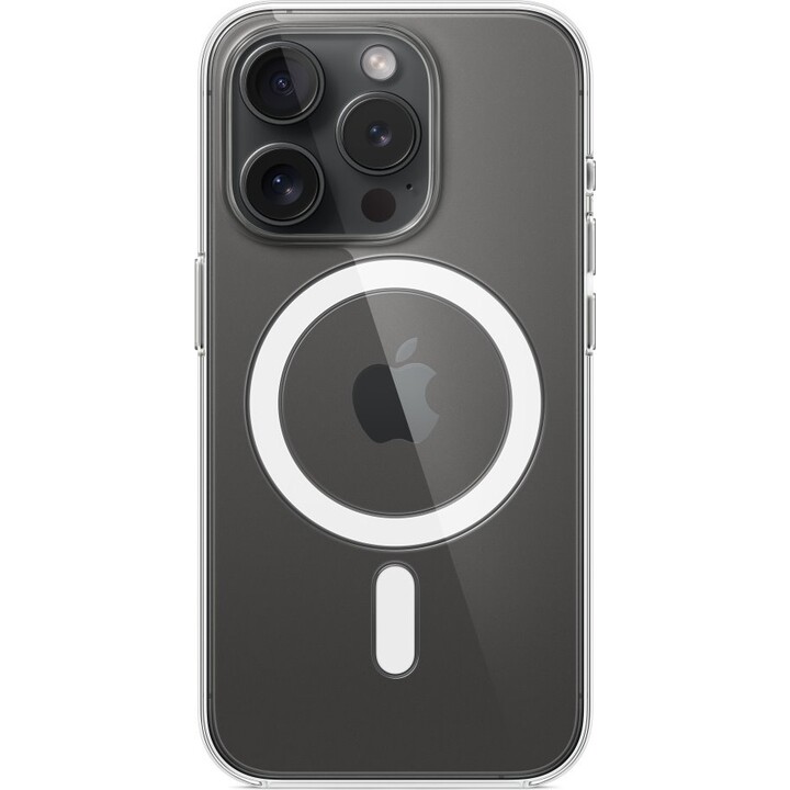 Transparent case with Magsafe for iPhone 15 Pro