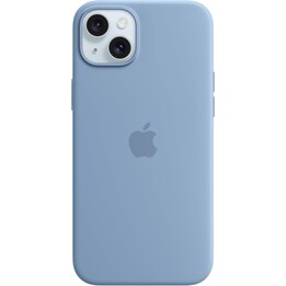 Apple iPhone 15 Plus Custodia in silicone con MagSafe Blu