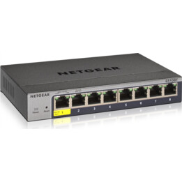 NETGEAR Switch Desktop Pro de 8 puertos 10/100/1000 GS108T-300PES
