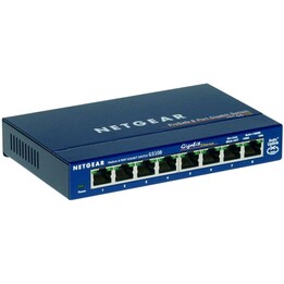 Netgear Switch Pro Safe 10/100/1000 GS108GE Preto