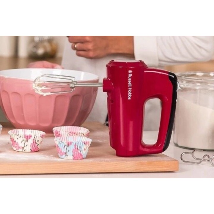 Russell Hobbs 24670-56 mixeur Batteur à main 350 W Rouge