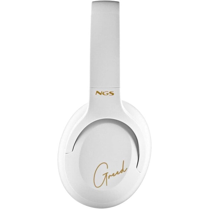 Auriculares Inalámbricos NGS Artica Greed/ con Micrófono/ Bluetooth/ Blanco