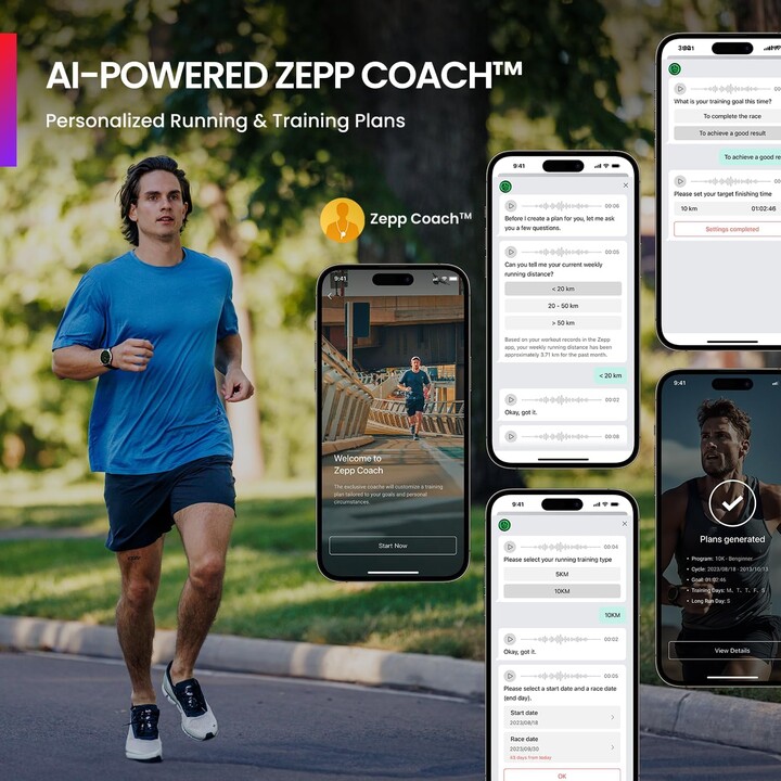 Amazfit Balance com GPS e NFC Cinza