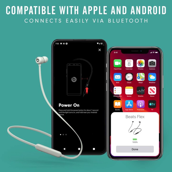 Beats Flex Wireless Gris - Écouteurs