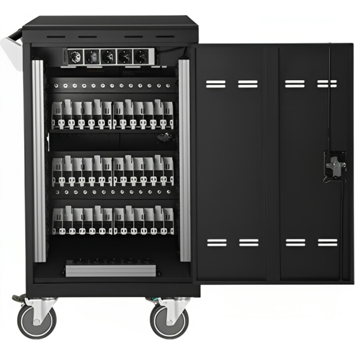 Aver Carro De Carga E32cplus-eu (40aaa0d2-beg) Charging Cart For 32 Tablet/laptop Up To 15.6" (eu Plug)