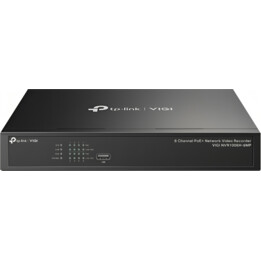 TP-LINK VIGI NVR1008H-8MP Netzwerkvideorekorder PoE+ schwarz
