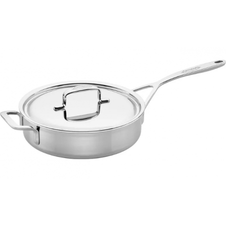 DEMEYERE 5-PLUS Sartén con 2 asas y tapa, 40850-853-0 - 24 CM