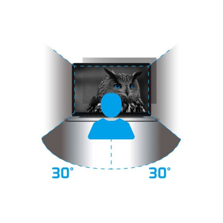 NATEC PRIVACY FILTER OWL 27" 16:9