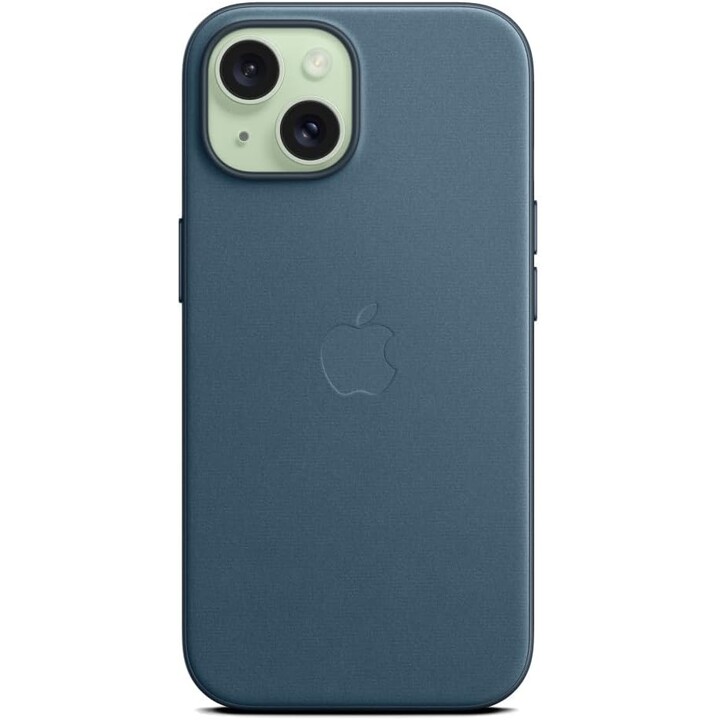 Funda iphone 15 apple finewoven pacific blue magsafe