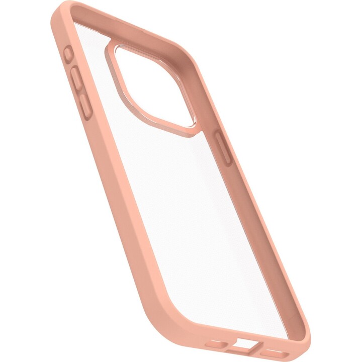 Otterbox réagir clair/pêche coque arrière coque mobile pour iphone 15 pro max