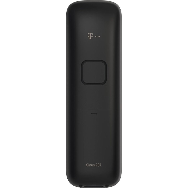 Telekom Sinus PA 207 plus 1 schwarz (Kombination aus Tischtelefon und Mobilteil)