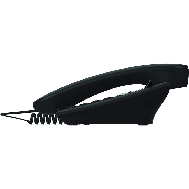 Telekom Sinus PA 207 plus 1 black (combination of desk telephone and handset)