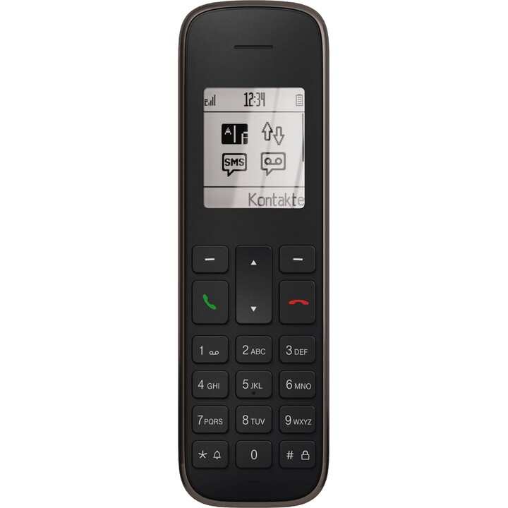 Telekom Sinus PA 207 plus 1 noir (combinaison d'un téléphone de bureau et d'un combiné)