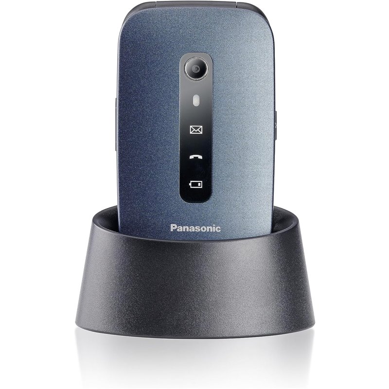 Panasonic KX-TU550 Mobiltelefon für Senioren/ Blau