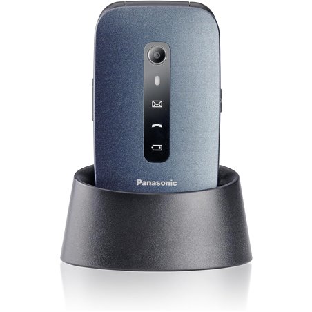 Panasonic KX-TU550 Mobiltelefon für Senioren/ Blau