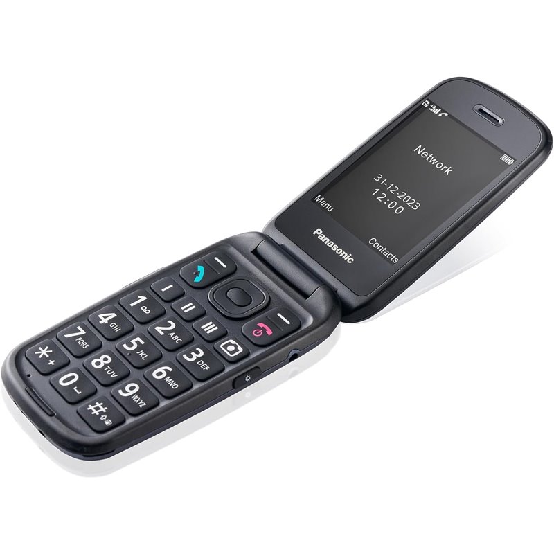 Panasonic KX-TU550 Mobiltelefon für Senioren/ Blau