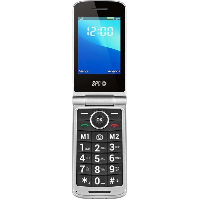 Teléfono Móvil SPC Prince 4G para Personas Mayores/ Negro
