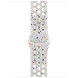 Apple watch 41 platine pur m/l