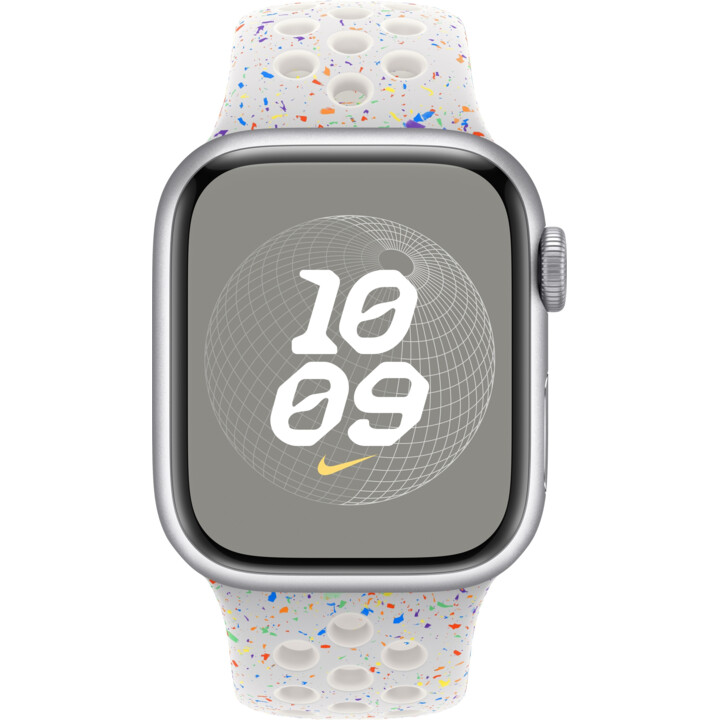 Apple watch 41 platine pur m/l