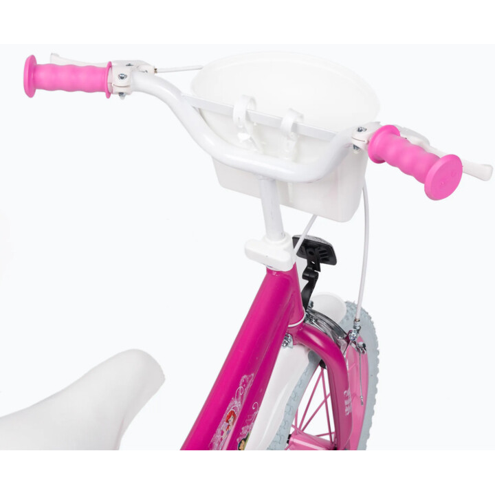 Huffy Disney Princess 16", Bicicletta per bambini, design reale, rosa