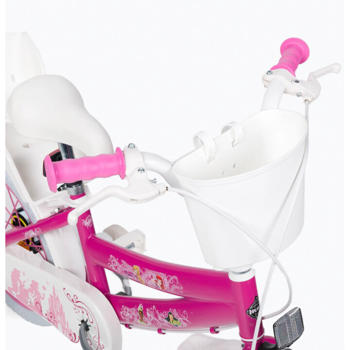 Huffy Disney Princess 16", Bicicletta per bambini, design reale, rosa