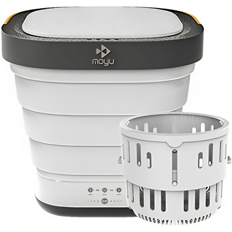 Moyu Xpb08-F2 Blanco Mini Lavadora Portátil Con Cesta 
