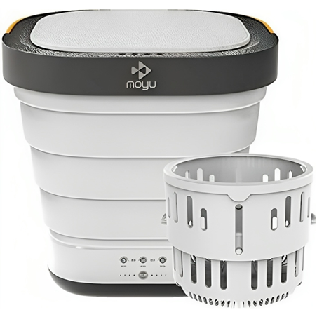 Moyu Xpb08-F2 Blanco Mini Lavadora Portátil Con Cesta 
