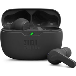 JBL Wave Beam Negro - Auriculares Bluetooth