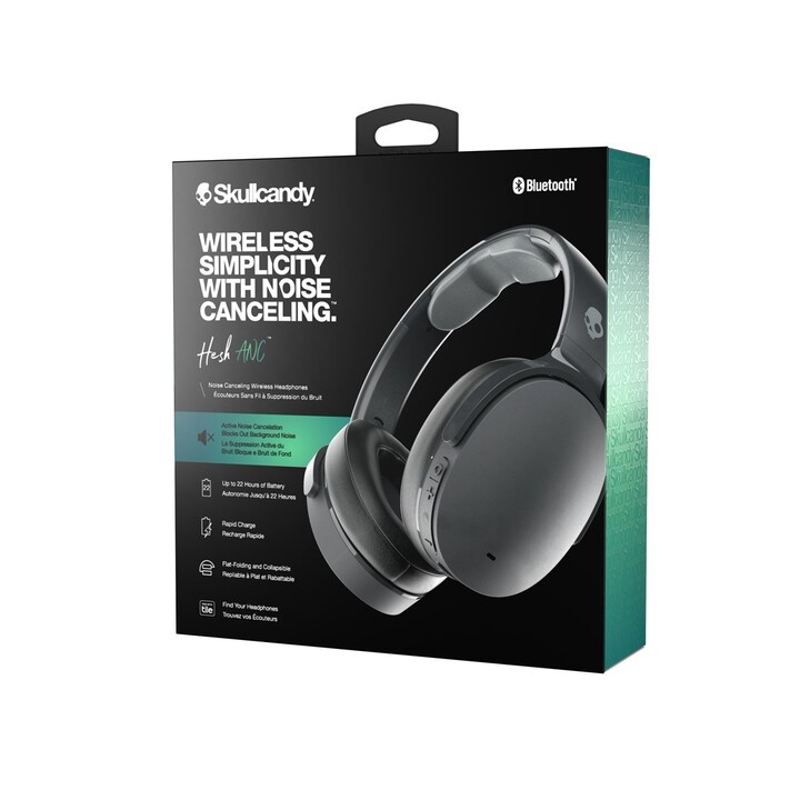 Skullcandy Hesh ANC Cuffie Wireless e cablate Fascia per chiamate/Musica USB tipo C Bluetooth Nero
