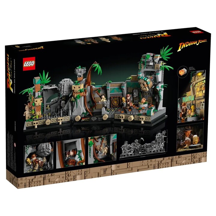 Lego Indiana Jones 77015 Temple Of The Golden Idol