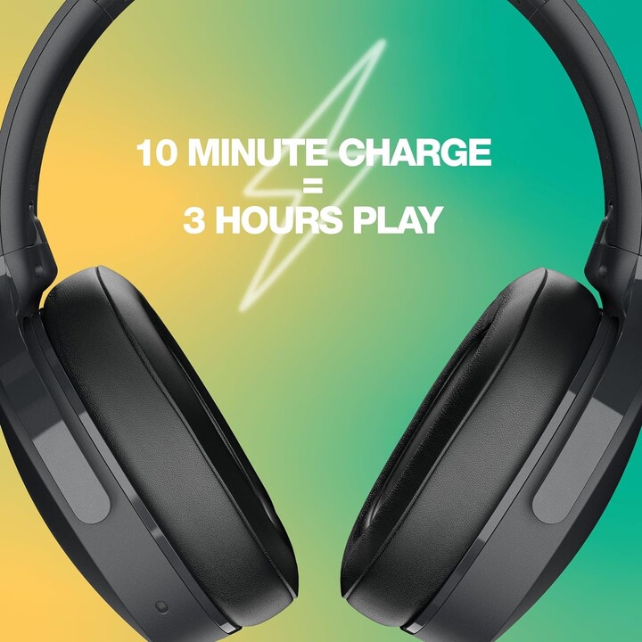 Skullcandy Hesh Evo Cuffie Wireless e Cablate Fascia Chiamate/Musica USB Tipo C Bluetooth Nero