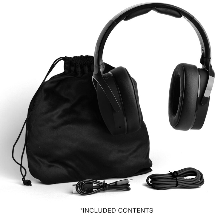 Skullcandy Hesh Evo Cuffie Wireless e Cablate Fascia Chiamate/Musica USB Tipo C Bluetooth Nero